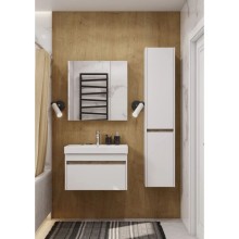 Тумба белый глянец/ясень шимо 68,2 см Акватон Марти 1A267501MY010