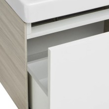 Тумба белый глянец/ясень шимо 53,2 см Акватон Асти 1A263101AXD70