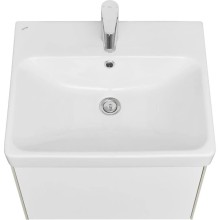 Тумба белый глянец/ясень шимо 53,2 см Акватон Асти 1A263101AXD70