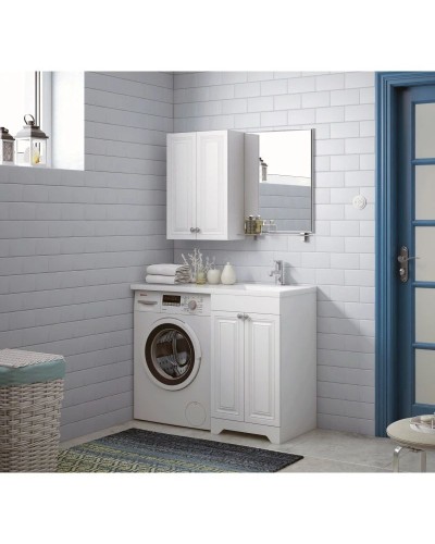 Тумба белый матовый 48 см Corozo Леон SD-00000890