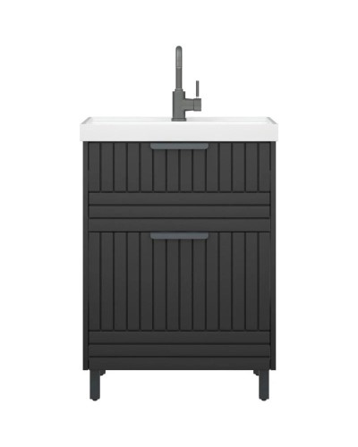 Тумба графит матовый 59 см Corozo Терра SD-00001324