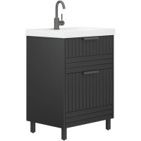 Тумба графит матовый 59 см Corozo Терра SD-00001324