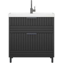 Тумба графит матовый 79 см Corozo Терра SD-00001323