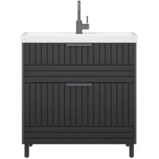 Тумба графит матовый 79 см Corozo Терра SD-00001323