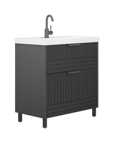 Тумба графит матовый 79 см Corozo Терра SD-00001323