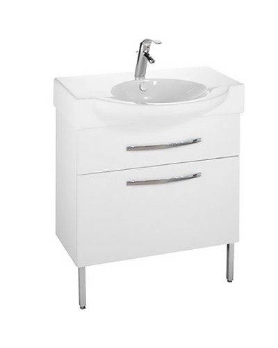 Тумба под раковину Jacob Delafon Presquile 80 EB927-J5 Белый глянец