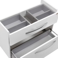 Тумба под раковину Jacob Delafon Presquile 80 EB927-J5 Белый глянец