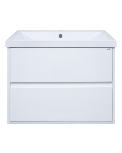 Алиса - 50 тумба 2 ящ. подвесная белая эмаль