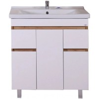 Тумба белый/дуб золотой 76,4 см ASB-Mebel Марко