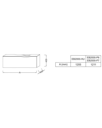 Тумба натуральный дуб 121,1 см Jacob Delafon Stillness EB2000-P6