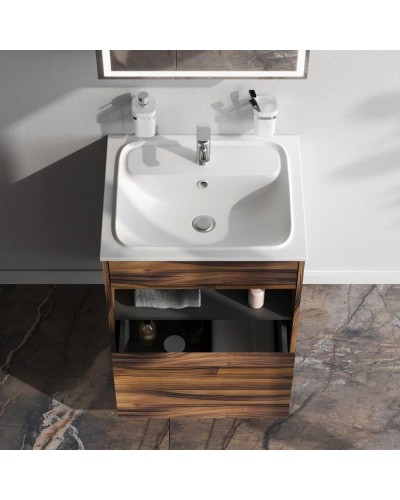 Тумба темное дерево 60 см Am.Pm Func M8FFUX0601OF