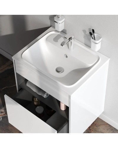 Тумба белый глянец 60 см Am.Pm Func M8FFUX0601WG