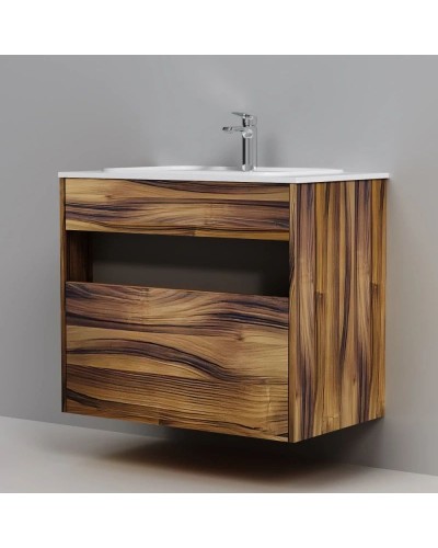 Тумба темное дерево 80 см Am.Pm Func M8FFUX0801OF