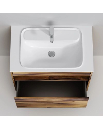 Тумба темное дерево 80 см Am.Pm Func M8FFUX0801OF