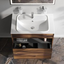 Тумба темное дерево 80 см Am.Pm Func M8FFUX0801OF