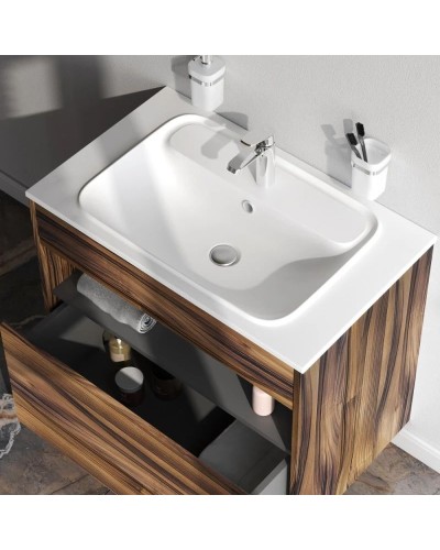 Тумба темное дерево 80 см Am.Pm Func M8FFUX0801OF