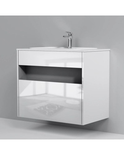 Тумба белый глянец 80 см Am.Pm Func M8FFUX0801WG