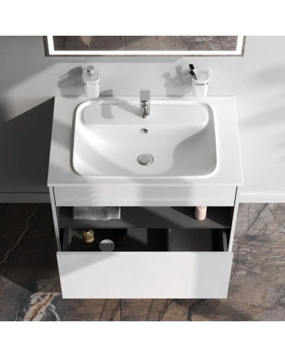 Тумба белый глянец 80 см Am.Pm Func M8FFUX0801WG