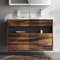 Тумба темное дерево 100 см Am.Pm Func M8FFUX1001OF