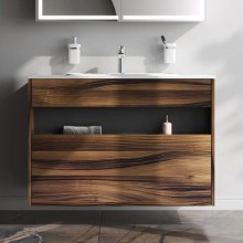 Тумба темное дерево 100 см Am.Pm Func M8FFUX1001OF