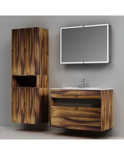 Тумба темное дерево 100 см Am.Pm Func M8FFUX1001OF