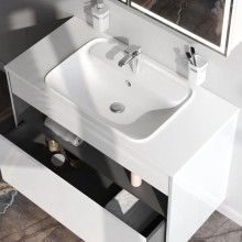 Тумба белый глянец 100 см Am.Pm Func M8FFUX1001WG