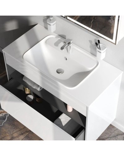 Тумба белый глянец 100 см Am.Pm Func M8FFUX1001WG