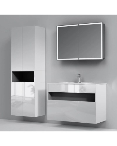 Тумба белый глянец 100 см Am.Pm Func M8FFUX1001WG