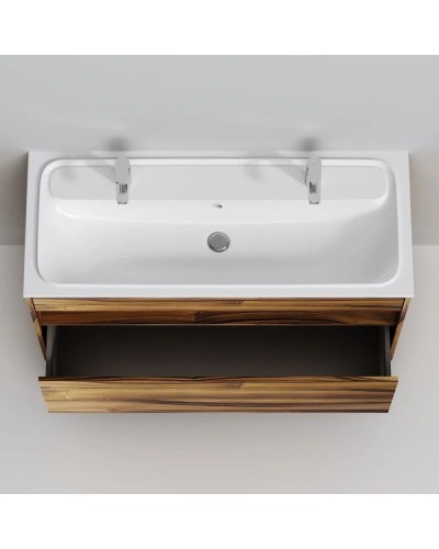 Тумба темное дерево 120 см Am.Pm Func M8FFUX1201OF