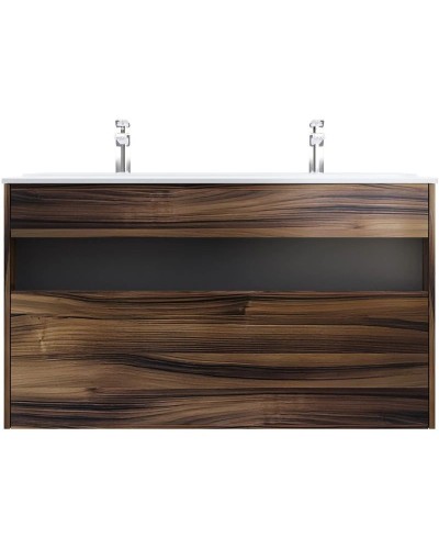 Тумба темное дерево 120 см Am.Pm Func M8FFUX1201OF