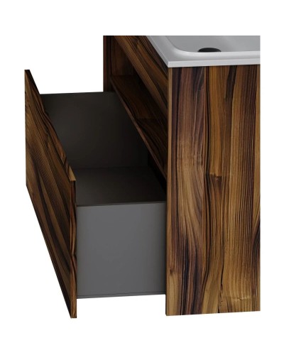 Тумба темное дерево 120 см Am.Pm Func M8FFUX1201OF