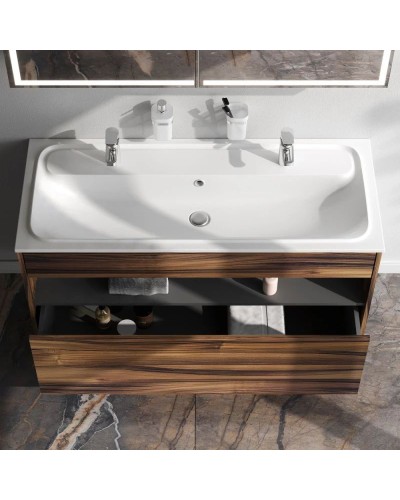 Тумба темное дерево 120 см Am.Pm Func M8FFUX1201OF