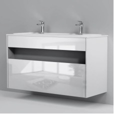 Тумба белый глянец 120 см Am.Pm Func M8FFUX1201WG