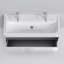 Тумба белый глянец 120 см Am.Pm Func M8FFUX1201WG