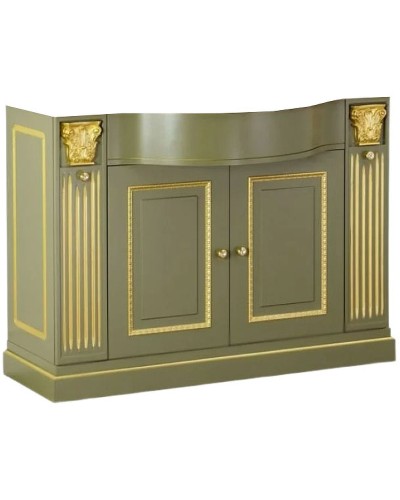 Тумба под раковину Migliore Ravenna 120 27063 Оливковый Золото без столешницы