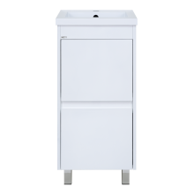 Алиса - 40 тумба 1 ящ. напольная белая эмаль