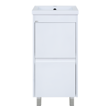 Алиса - 40 тумба 1 ящ. напольная белая эмаль