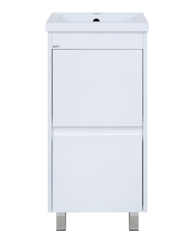 Алиса - 40 тумба 1 ящ. напольная белая эмаль