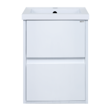 Алиса - 40 тумба 2 ящ. подвесная белая эмаль