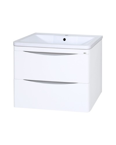 Атлантик - 70 Тумба подвесная с 2 ящ. закруг. края