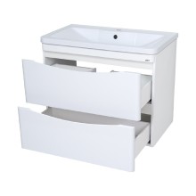 Атлантик - 70 Тумба подвесная с 2 ящ. закруг. края