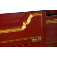 Praga -105 Тумба с 3 ящ.бордо патина