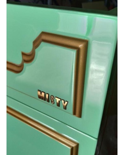 Praga -105 Тумба с 3 ящ.салатовая /патина