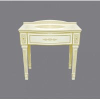 Tiffany - 100 Тумба на ножках беж. сусальное золото