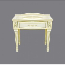 Tiffany - 100 Тумба на ножках беж. сусальное золото