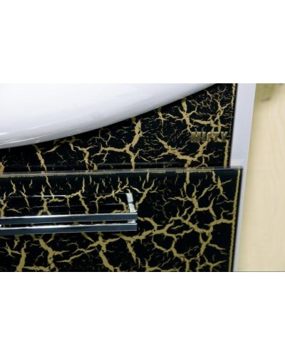 Джулия - 85 Тумба прямая КРАКОЛЕТ черный