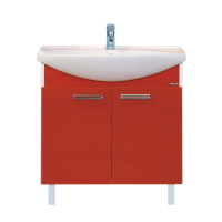 Джулия - 85 Тумба прямая красная О