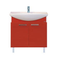 Джулия - 85 Тумба прямая красная О