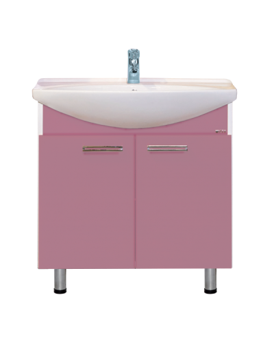 Джулия - 85 Тумба прямая розовая О