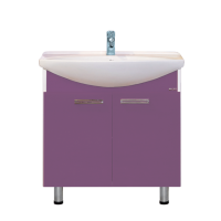 Джулия - 85 Тумба прямая сиреневая О